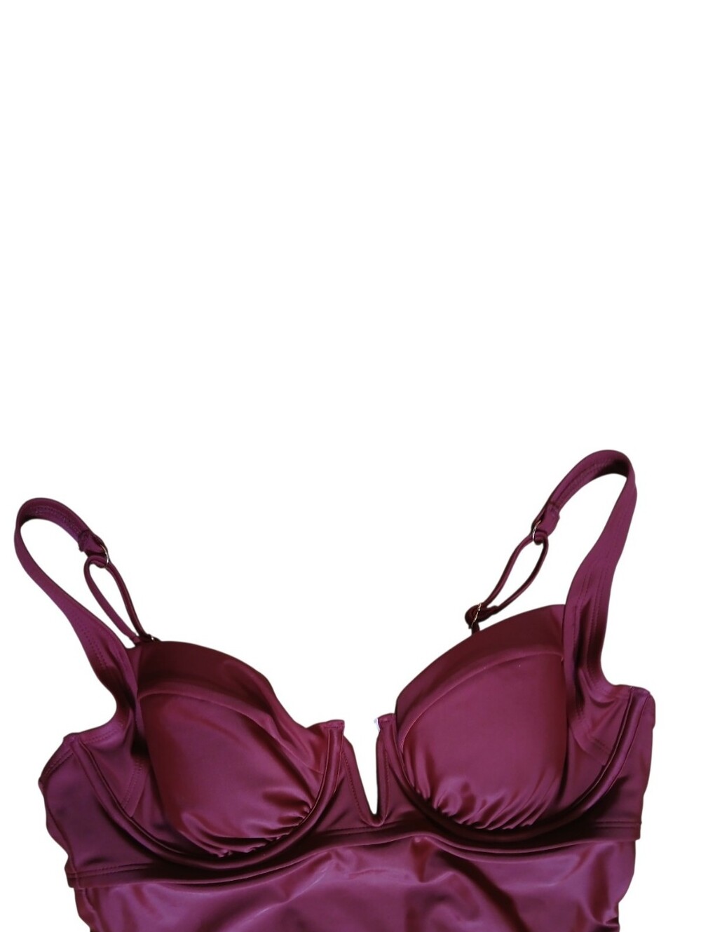 NWT Rust Red High-Leg Underwire - Picture 8 of 11